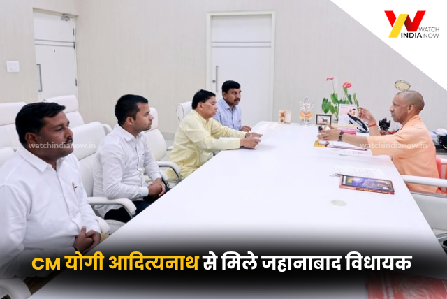 Fatehpur News: विधायक राजेंद्र सिंह पटेल ने मुख्यमंत्री से की मुलाकात, जहानाबाद के विकास को लेकर रखीं अहम मांगें